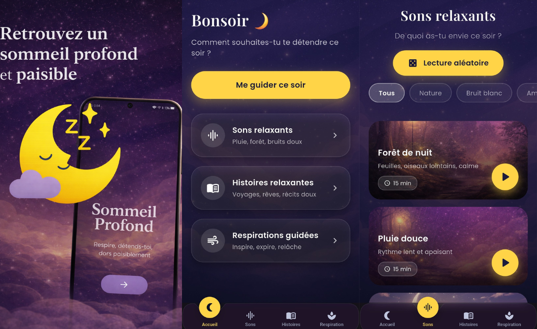Application Mobile Bien-Être