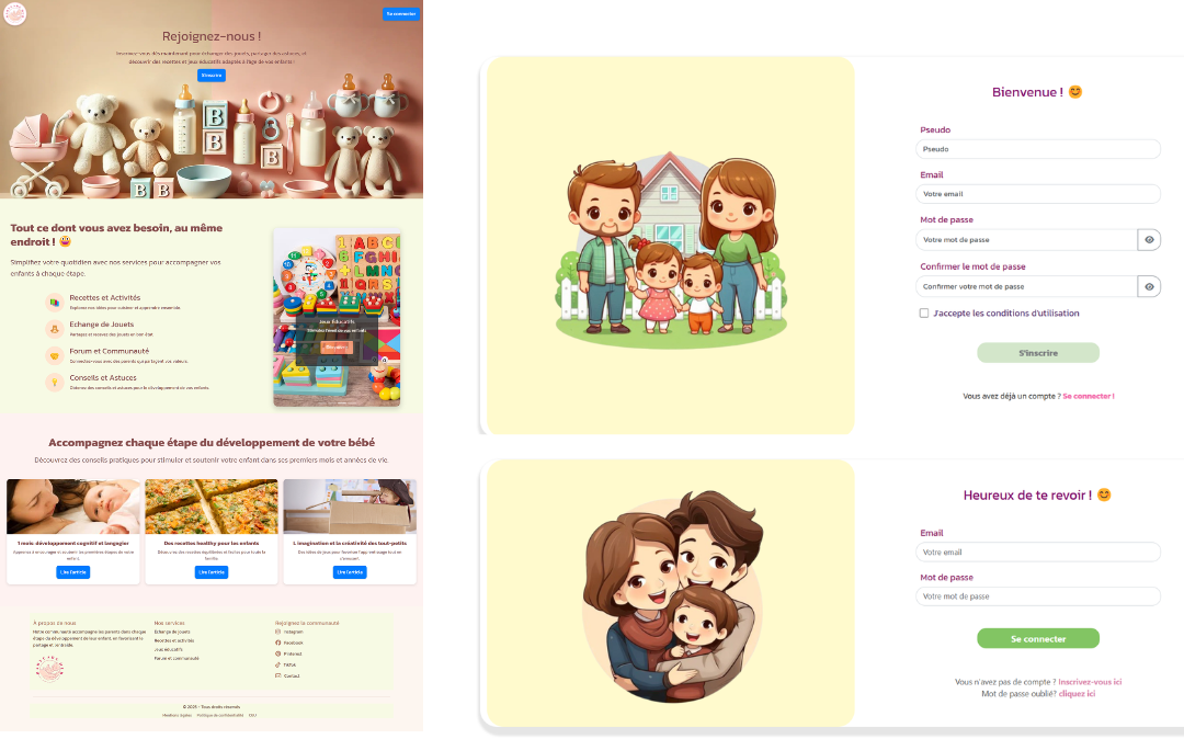 Plateforme Parent & Enfant